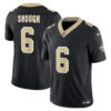 Tyler Shough New Orleans Saints Black Home Vapor F.U.S.E Limited Jersey - All Stitched