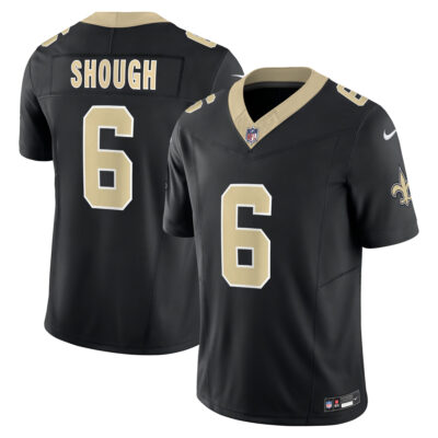 Tyler Shough New Orleans Saints Black Home Vapor F.U.S.E Limited Jersey - All Stitched