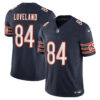 Colston Loveland Chicago Bears Navy Home Vapor F.U.S.E Limited Jersey - All Stitched