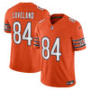Colston Loveland Chicago Bears Orange Alternate Vapor F.U.S.E Limited Jersey - All Stitched
