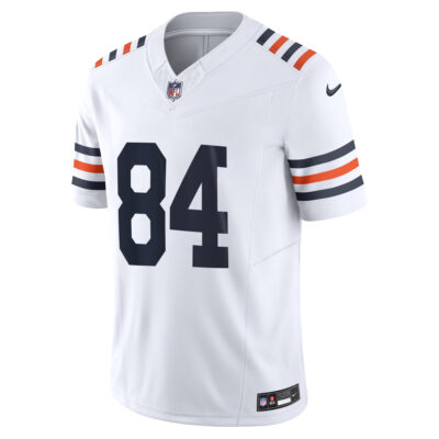 Alternative view of Colston Loveland Chicago Bears White Alternate Vapor F.U.S.E Limited Jersey - All Stitched