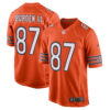 Luther Burden III Chicago Bears Orange Alternate Game Jersey - All Stitched