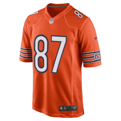 Alternative view of Luther Burden III Chicago Bears Orange Alternate Game Jersey - All Stitched