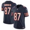Luther Burden III Chicago Bears Navy Home Vapor F.U.S.E Limited Jersey - All Stitched