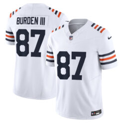 Luther Burden III Chicago Bears White Alternate Vapor F.U.S.E Limited Jersey - All Stitched