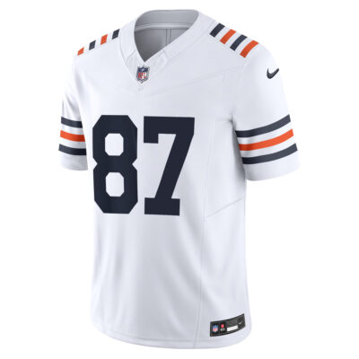 Alternative view of Luther Burden III Chicago Bears White Alternate Vapor F.U.S.E Limited Jersey - All Stitched