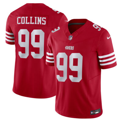 Alfred Collins San Francisco 49ers Scarlet Home Vapor F.U.S.E Limited Jersey - All Stitched