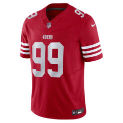 Alternative view of Alfred Collins San Francisco 49ers Scarlet Home Vapor F.U.S.E Limited Jersey - All Stitched