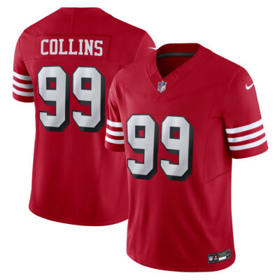 Alfred Collins San Francisco 49ers Scarlet Alternate Vapor F.U.S.E Limited Jersey - All Stitched