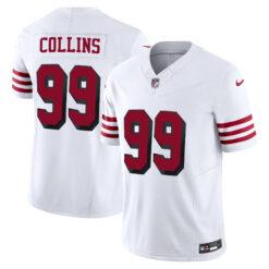 Alfred Collins San Francisco 49ers White Alternate Vapor F.U.S.E Limited Jersey - All Stitched