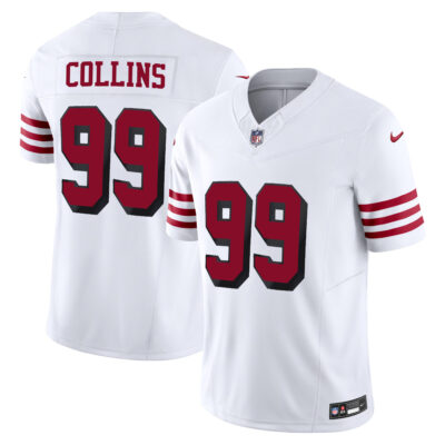 Alfred Collins San Francisco 49ers White Alternate Vapor F.U.S.E Limited Jersey - All Stitched