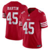 Nick Martin San Francisco 49ers Scarlet Home Vapor F.U.S.E Limited Jersey - All Stitched