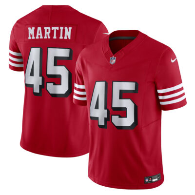 Nick Martin San Francisco 49ers Scarlet Alternate Vapor F.U.S.E Limited Jersey - All Stitched