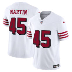 Nick Martin San Francisco 49ers White Alternate Vapor F.U.S.E Limited Jersey - All Stitched