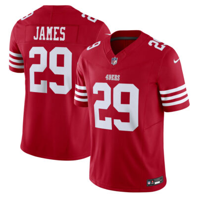Jordan James San Francisco 49ers Scarlet Home Vapor F.U.S.E Limited Jersey - All Stitched