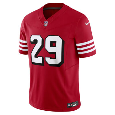 Alternative view of Jordan James San Francisco 49ers Scarlet Alternate Vapor F.U.S.E Limited Jersey - All Stitched
