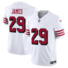 Jordan James San Francisco 49ers White Alternate Vapor F.U.S.E Limited Jersey - All Stitched