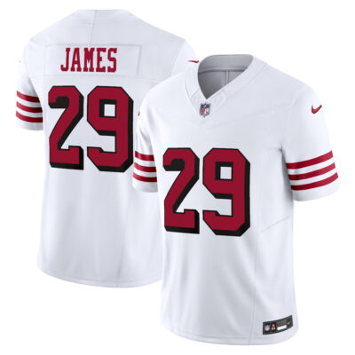 Jordan James San Francisco 49ers White Alternate Vapor F.U.S.E Limited Jersey - All Stitched