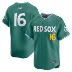 Jarren Duran Boston Red Sox Green 2025 City Connect Limited Jersey - All Stitched
