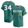 David Ortiz Boston Red Sox Green 2025 City Connect Limited Jersey - All Stitched