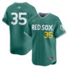 Garrett Crochet Boston Red Sox Green 2025 City Connect Limited Jersey - All Stitched