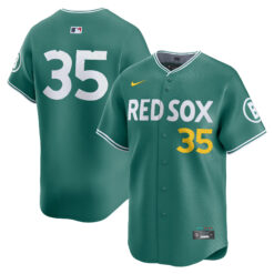 Garrett Crochet Boston Red Sox Green 2025 City Connect Limited Jersey - All Stitched