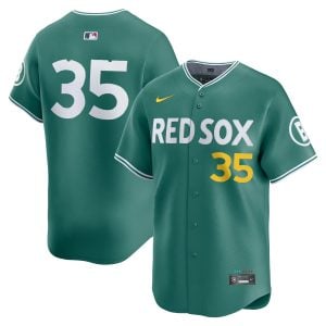 Garrett Crochet Boston Red Sox Green 2025 City Connect Limited Jersey - All Stitched