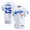 Tommy Edman Los Angeles Dodgers White Kobe Honor Collection Limited Jersey - All Stitched