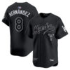 Kike Hernandez Los Angeles Dodgers Black Kobe Honor Collection Limited Jersey - All Stitched