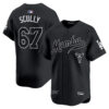 Vin Scully Los Angeles Dodgers Black Kobe Honor Collection Limited Jersey - All Stitched