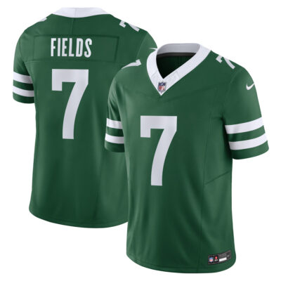 Justin Fields New York Jets Green Home Vapor F.U.S.E Limited Jersey - All Stitched