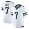 Justin Fields New York Jets White Road Vapor F.U.S.E Limited Jersey - All Stitched