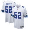 Tyler Booker Dallas Cowboys White Away Game Jersey - All Stitched