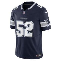 Alternative view of Tyler Booker Dallas Cowboys Navy Home Vapor F.U.S.E Limited Jersey - All Stitched
