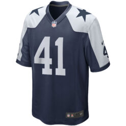 Alternative view of Donovan Ezeiruaku Dallas Cowboys Navy Alternate Game Jersey - All Stitched