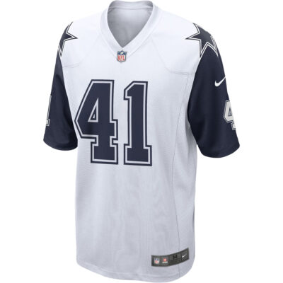 Alternative view of Donovan Ezeiruaku Dallas Cowboys White Alternate Game Jersey - All Stitched