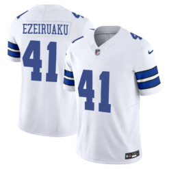 Donovan Ezeiruaku Dallas Cowboys White Away Vapor F.U.S.E Limited Jersey - All Stitched
