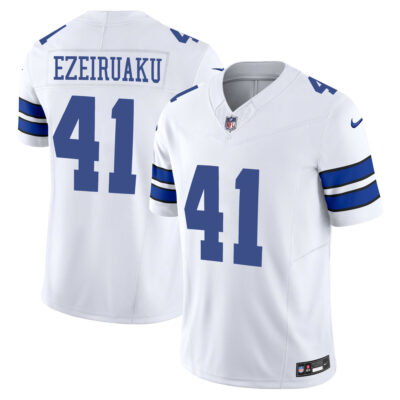 Donovan Ezeiruaku Dallas Cowboys White Away Vapor F.U.S.E Limited Jersey - All Stitched
