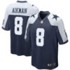 Troy Aikman Dallas Cowboys Navy Alternate Game Jersey - All Stitched