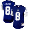 Troy Aikman Dallas Cowboys Navy Alternate Legacy Jersey - All Stitched
