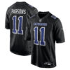 Micah Parsons Dallas Cowboys Black Fashion Game Jersey - All Stitched
