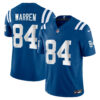 Tyler Warren Indianapolis Colts Royal Blue Home Vapor F.U.S.E Limited Jersey - All Stitched