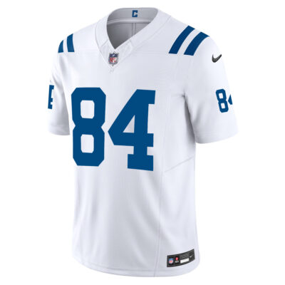Alternative view of Tyler Warren Indianapolis Colts White Away Vapor F.U.S.E Limited Jersey - All Stitched