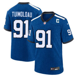 JT Tuimoloau Indianapolis Colts Royal Blue Indiana Nights Alternate Game Jersey - All Stitched