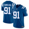 JT Tuimoloau Indianapolis Colts Royal Blue Home Vapor F.U.S.E Limited Jersey - All Stitched
