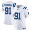 JT Tuimoloau Indianapolis Colts White Away Vapor F.U.S.E Limited Jersey - All Stitched