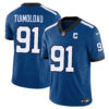 JT Tuimoloau Indianapolis Colts Royal Blue Indiana Nights Alternate Vapor F.U.S.E Limited Jersey - All Stitched