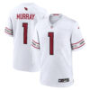 Kyler Murray Arizona Cardinals White Road Game Jersey - All Stitched
