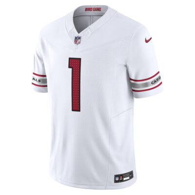 Alternative view of Kyler Murray Arizona Cardinals White Road Vapor F.U.S.E Limited Jersey - All Stitched