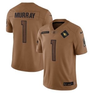 Kyler Murray Arizona Cardinals Brown 2023 Salute To Service Jersey - All Stitched